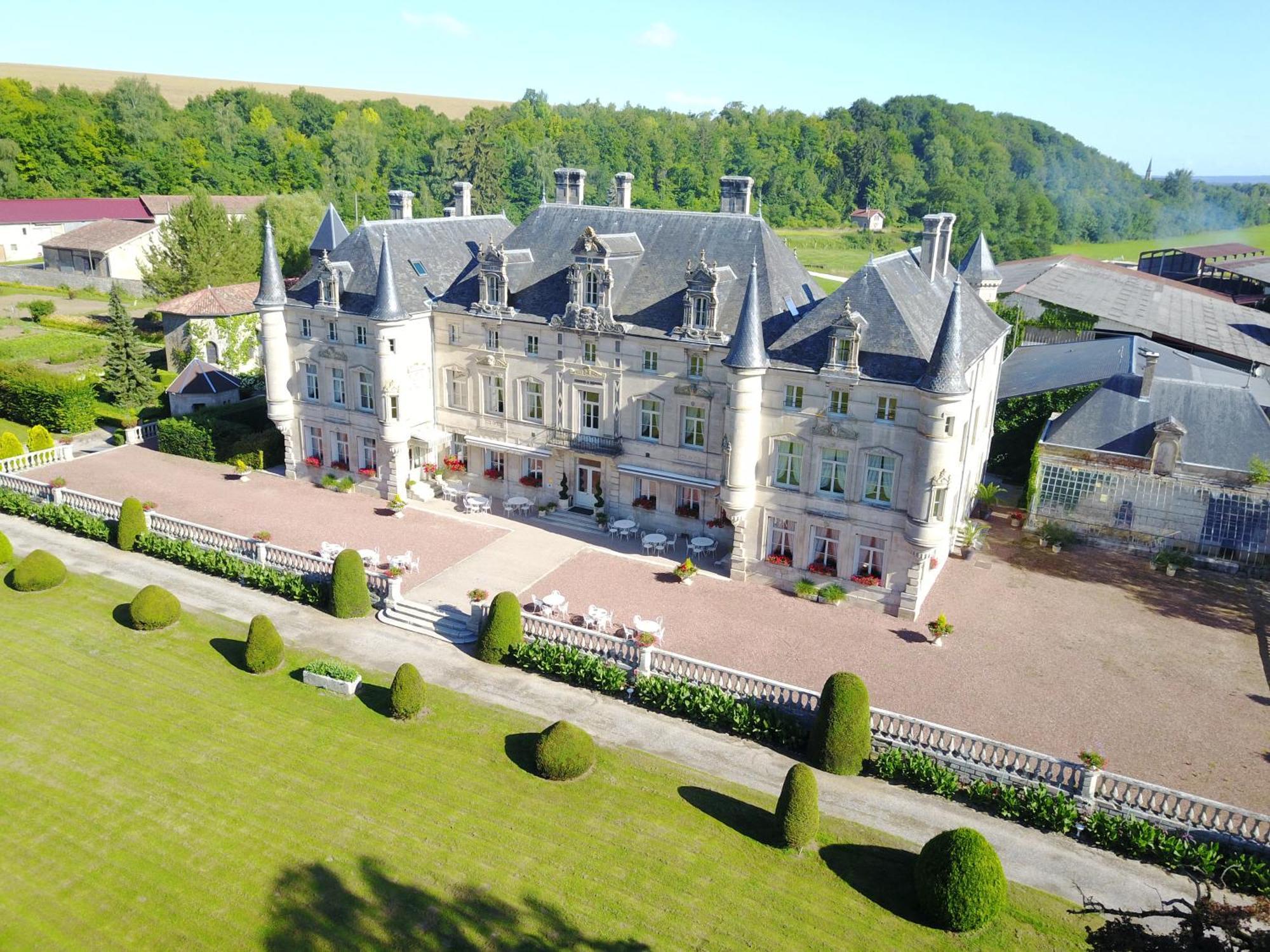Chateau Des Monthairons Hotel Restaurant Gastromaison Spa Privatif Les Monthairons Ngoại thất bức ảnh
